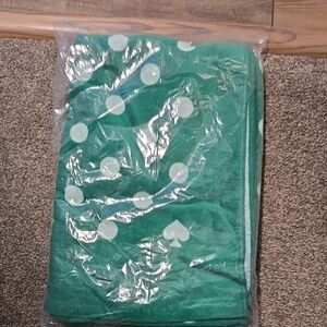 Kate Spade Green Polka Towel